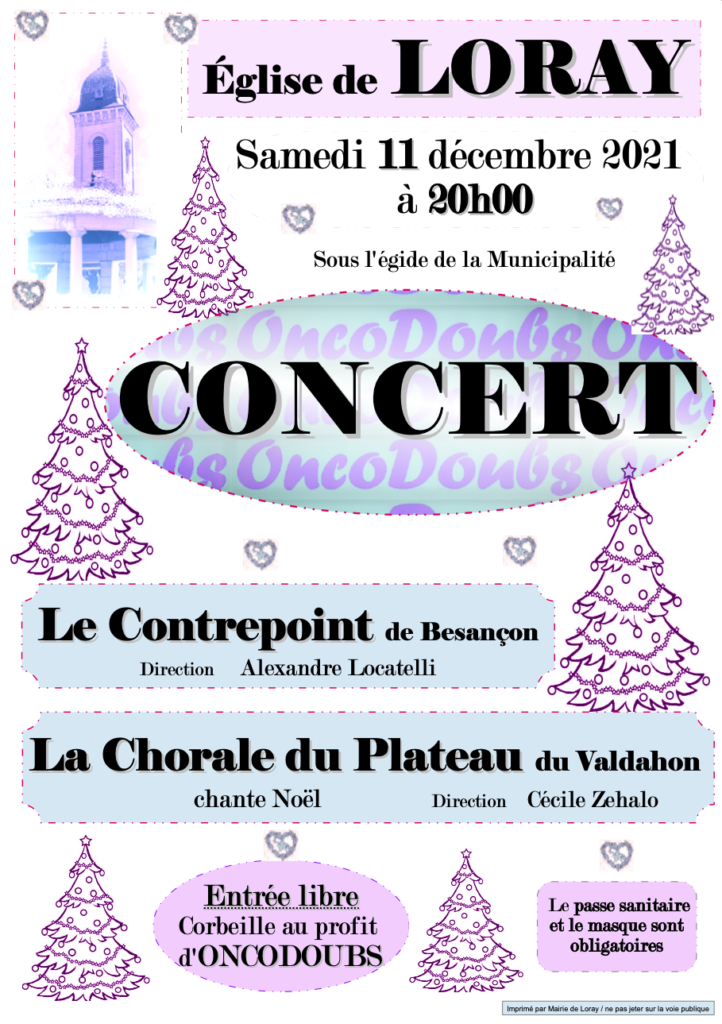 Affiche concert