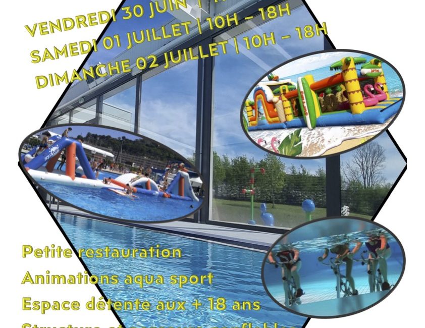 affiche de la piscine a3