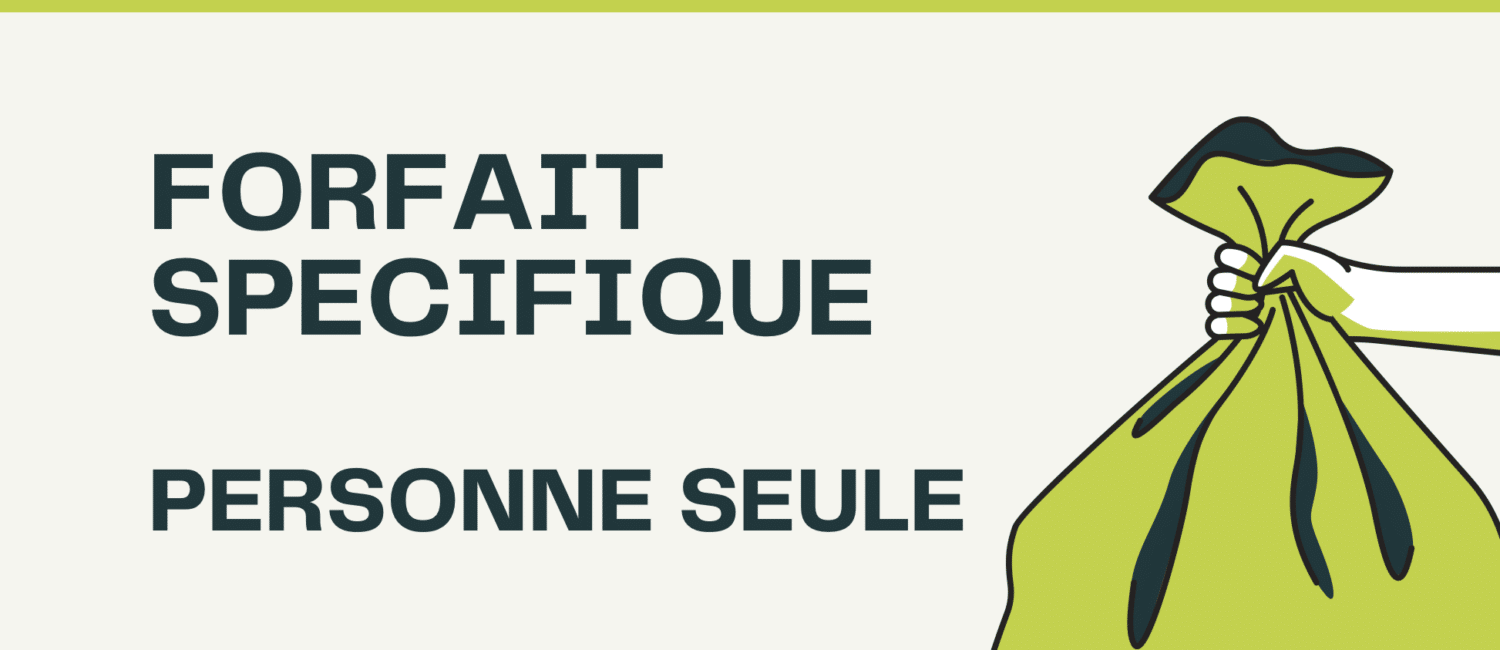 Redevance incitative et personne seule au foyer