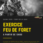 jaune noir feu plan d'urgence secours intervention affiche (1) 1