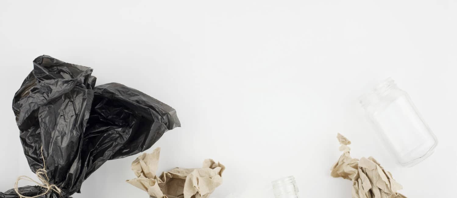 recycle composition with copyspace top