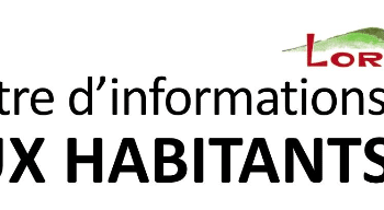 Lettre d'informations aux habitants